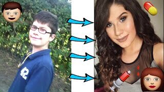Mtf Transgender before and after hormones 