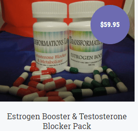 estrogen booster and testosterone blocker for male to female transgenders